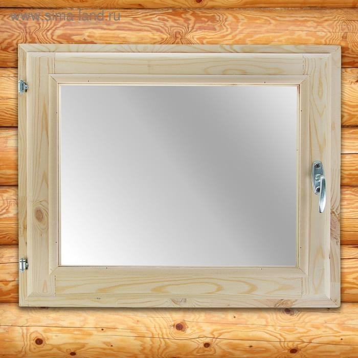 Окно, 50×60см, двойное стекло ХВОЯ Окно, 50×60см, двойное стекло ХВОЯ