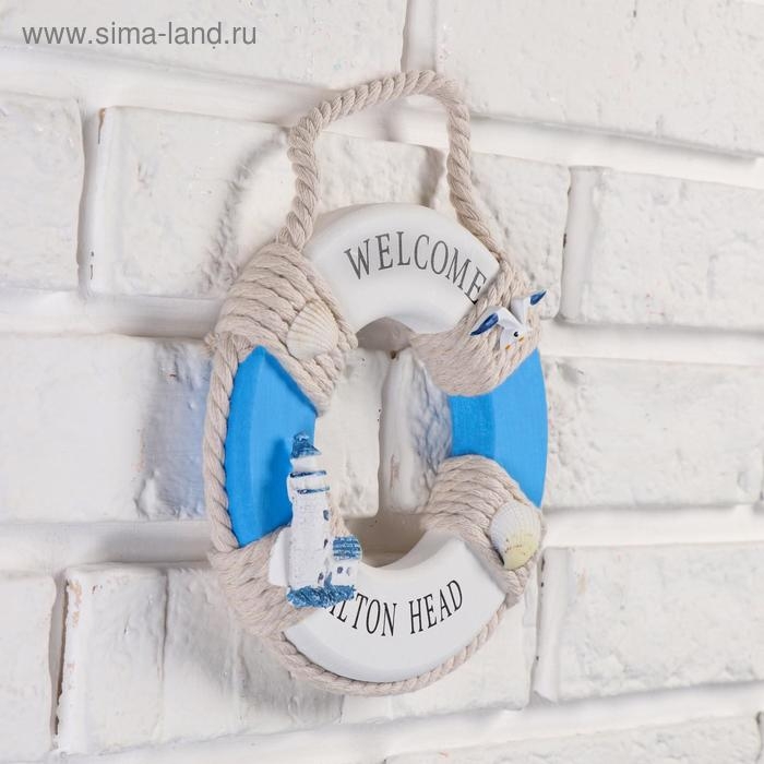 Интерьерный сувенир Интерьерный сувенир "Спасательный круг" 15*2см