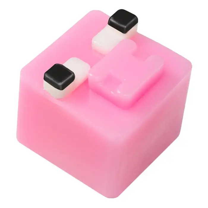 Сквиш антистресс - игрушка "Майнкрафт", розовый SQ006