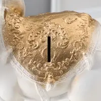 Копилка для денег &laquo;Слон удачи&raquo;, перламутр, 32&times;26&times;12 см