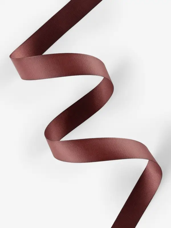 Лента репсовая, 25 мм, 23 &plusmn; 1 м, цвет шоколадный №31