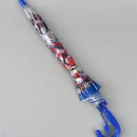 Зонт детский прозрачный купол &laquo;Тачки&raquo;, d=76 см