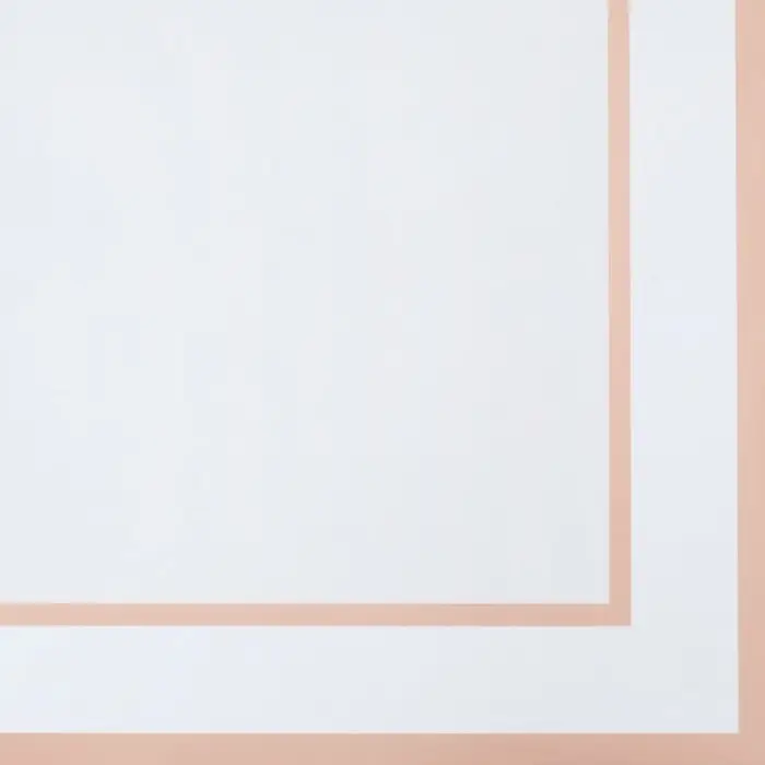 Пленка флористическая для цветов и букетов, белая, 57×57±1 см см, 50 мкм