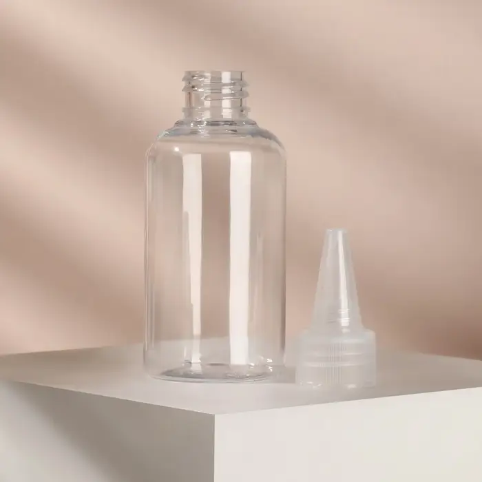 Бутылочка для хранения, 90 мл, твист-крышка, прозрачная Бутылочка для хранения, 90 мл, твист-крышка, прозрачная