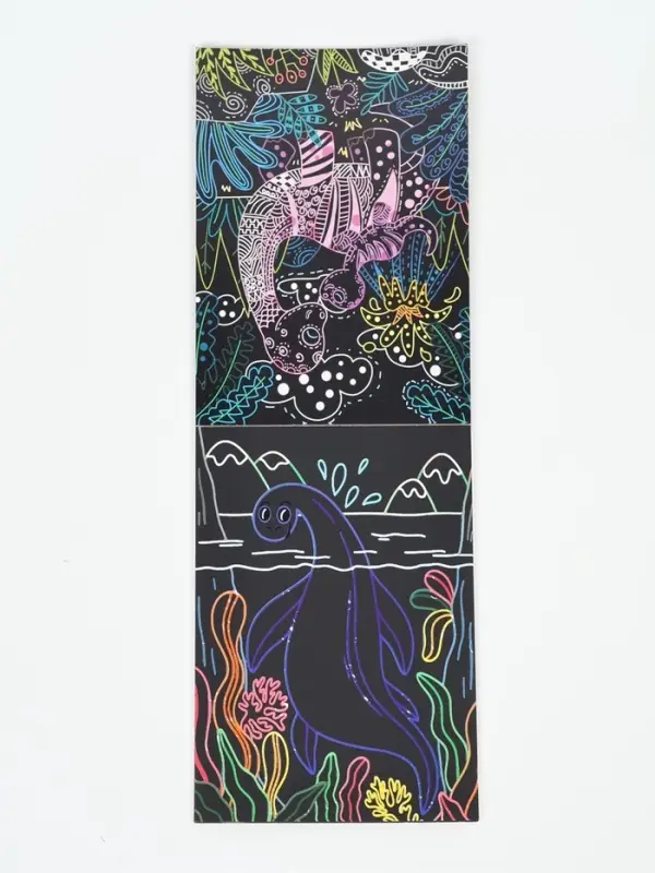 Гравюра - блокнот &laquo;Динозавры&raquo; 13&times;18 см, 8 л.