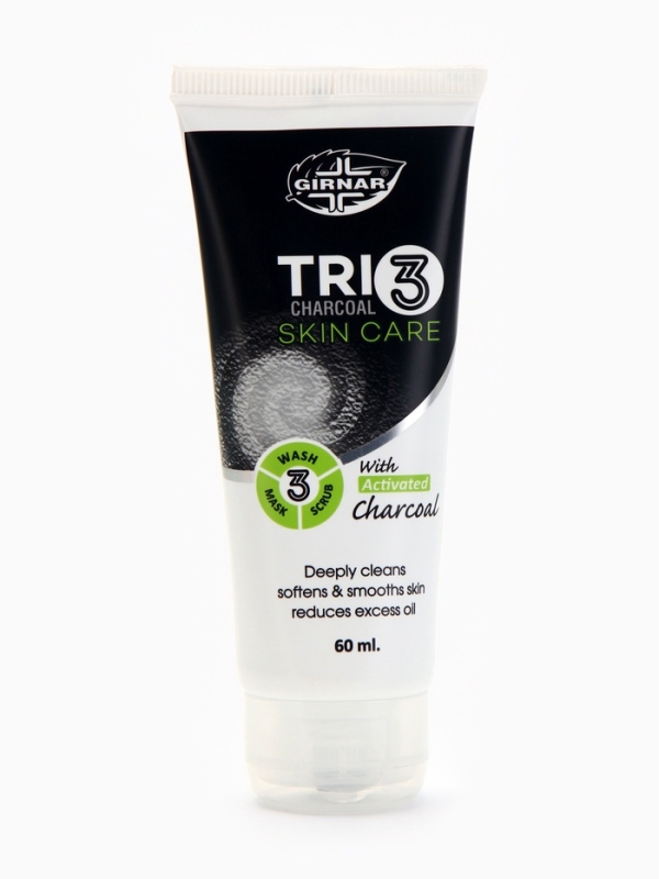 Средство для умывания лица с углём 3 в 1, 60 мл. Средство для умывания лица с углём 3 в 1, 60 мл.