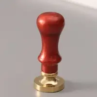 Печать для сургуча с пластиковой ручкой &laquo;Розы&raquo;, 6.3&times;2.5&times;2.5 см