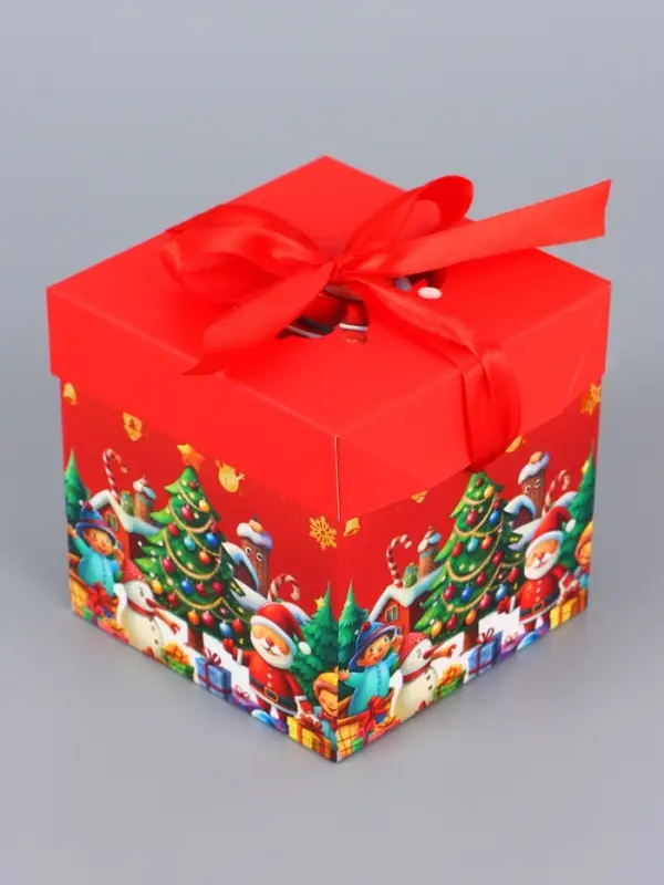 Коробка Самосборная Коробка Самосборная "Снежинка" 15х15х15 см 10724295