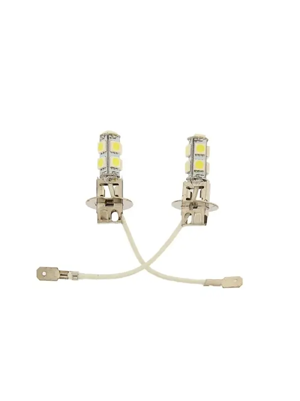 Автолампа светодиодная TORSO, H3, 12 В, 9 SMD-5050, свет белый, набор 2 шт.