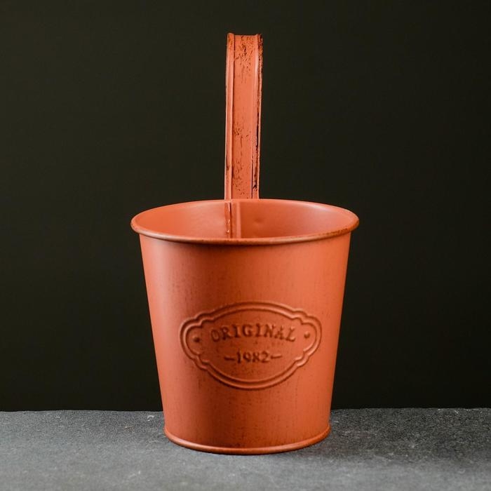 Кашпо подвесное «Ведерко Улла», 10×18 см, МИКС Кашпо подвесное «Ведерко Улла», 10×18 см, МИКС