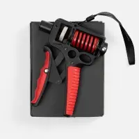 Эспандер кистевой пружинный Motive Power, черный с красным Эспандер кистевой пружинный Motive Power, черный с красным