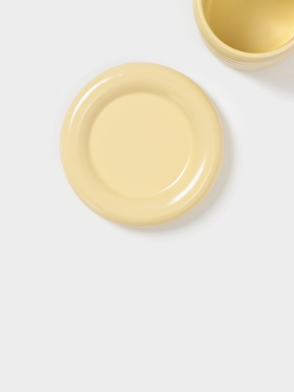 Чайная пара Доляна «Зефир», 350 мл, керамика, жёлтая Чайная пара Доляна «Зефир», 350 мл, керамика, жёлтая