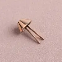 Ножки для дна сумки, 15×7 мм, 4 шт., цвет золотой