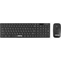 Набор клавиатура+мышь ProMega jet WKMC001 USB WLS RT/2+1ААА/1000dpi/3кн/чер