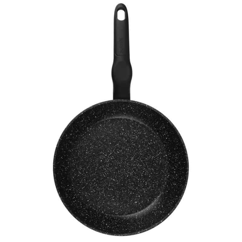 SATOSHI Стоун Сковорода литая d24см, антипригарное покрытие Мрамор, индукция