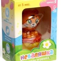 Игрушка детская, неваляшка &laquo;Тигрёнок&raquo;, оранжевый