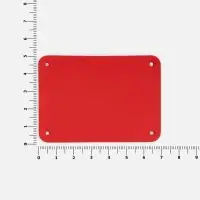 Лейбл Eta Soft Touch, XL, красный