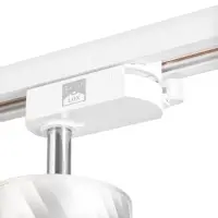 Светильник трековый BayerLux Simple &laquo;Астер&raquo; GU10, 220 В, 7.5&times;7.5&times;20 см, серебро