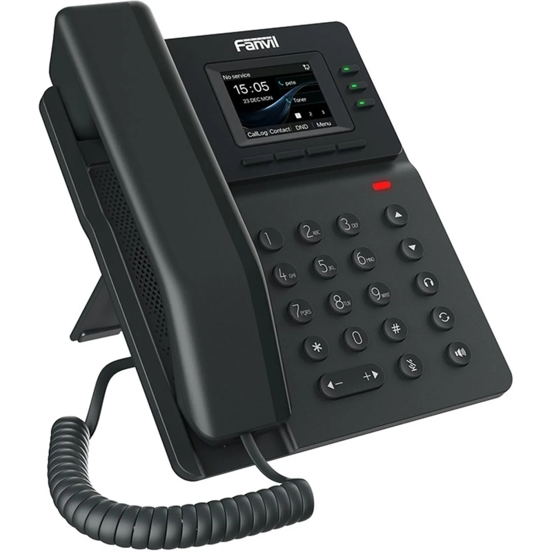 IP-телефон Fanvil V60P,320X240, 2.4,HD voice,4 SIP,6 DSS,Opus+IPV6,PSU