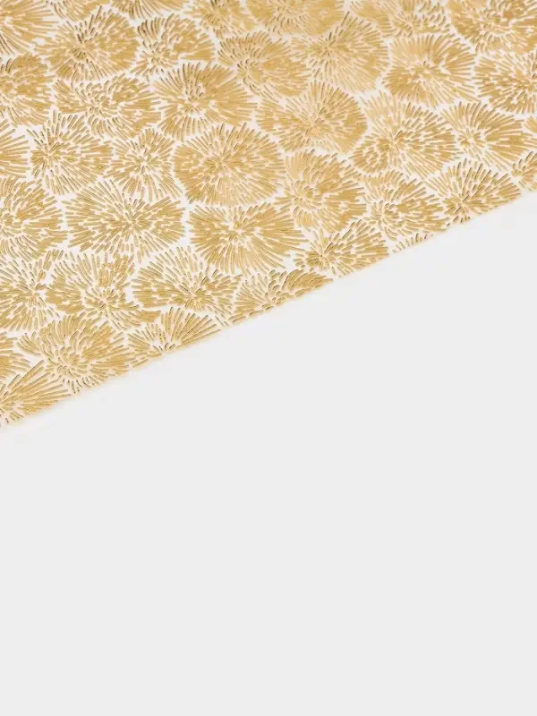 Салфетка сервировочная на стол Доляна &laquo;Салют&raquo;, 45&times;30 см, золотая