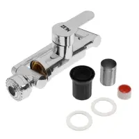 Смеситель для кухни ZEIN Z3707, регулируемый излив высотой 25 см, аэратор 2 режима, хром