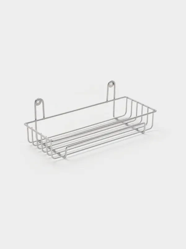 Полка для ванной 29*12,5*10 см, цвет хром Полка для ванной 29*12,5*10 см, цвет хром