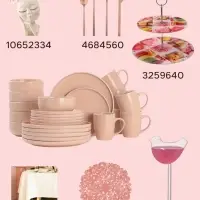 Тарелка Доляна &laquo;Кремовое облако&raquo;, d=27 см, керамика, персиковая