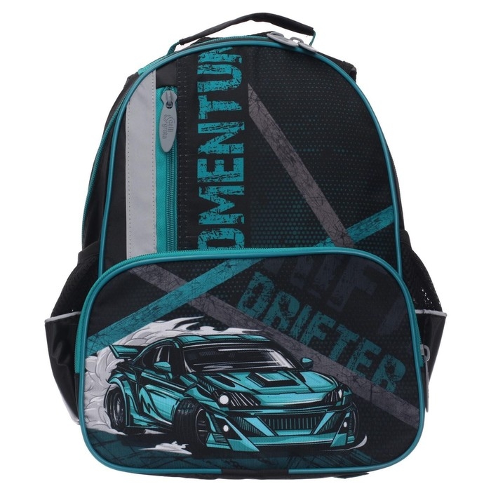 Рюкзак школьный, 37 х 26 х 13 см, эргономичная спинка, Calligrata ОРТ Рюкзак школьный, 37 х 26 х 13 см, эргономичная спинка, Calligrata ОРТ "Тачка"