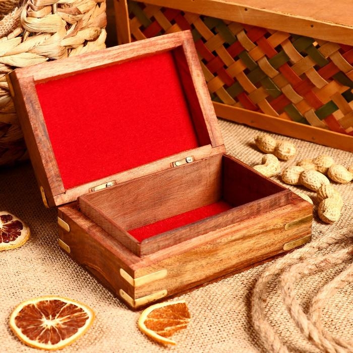 Шкатулка  Шкатулка "Душа" дерево 15х10х6