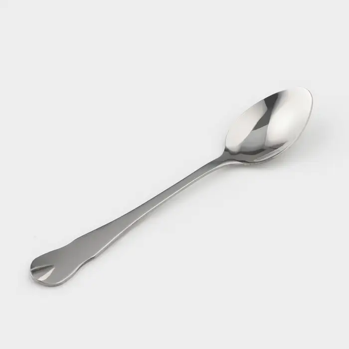 Набор чайных ложек Доляна &laquo;Капля&raquo;, 15 см, 6 шт., нержавеющая сталь, серебристый