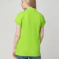 Рубашка поло женская Virma lady, зеленое яблоко, размер S