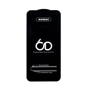 Защитное стекло Xiaomi Redm Note 15 Pro Anmac 6D Black без упаковки Арт.1137587 (10 шт./уп.)