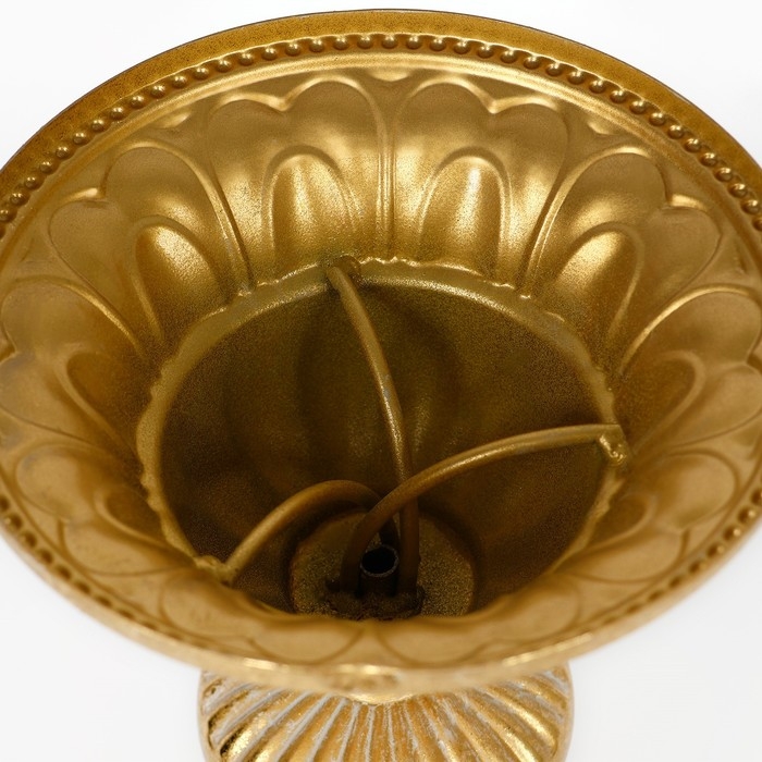 Подсвечник металл «Ярусы» для одной свечи 16 х 16 х 25 см