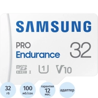 Карта памяти Samsung (MB-MJ32KA/APC)micSDXC 32Gb Pro Endur.UHS-I U3 V30+ADP