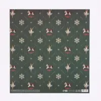 Бумага для скрапбукинга &laquo;Новогодние узоры&raquo;, 180 г/м, 30.5&times;32 см