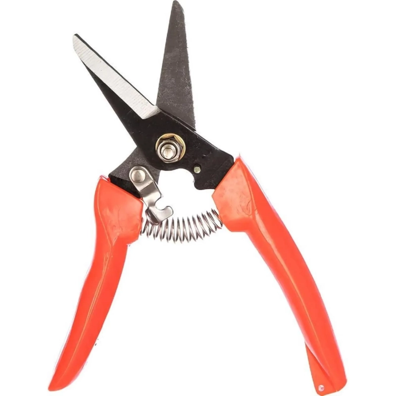 Секатор цветочный пластиковые ручки с ремешком,170мм Feona004-0828(22776)