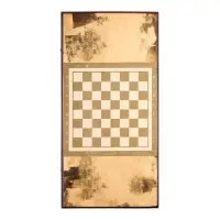 Настольная игра нарды с шашками &laquo; Пёс &raquo;, деревянные большие, 60&times;60 см