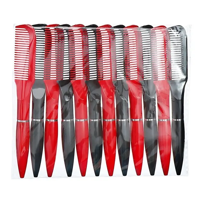 Ручка - прикол шариковая «Расчёска», поворотная, стержень синий, МИКС