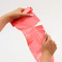 Мешки для мусора в рулоне ароматизированные UpakLand=30 л, клубника ПНД, толщ 7 мкм, 20 шт.