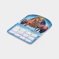 Доска разделочная сувенирная Дарим Красиво «Символ года.С новым годом, календарь», дерево, 27.5×19.5×0.5 см, разноцветная Доска разделочная сувенирная Дарим Красиво «Символ года.С новым годом, календарь», дерево, 27.5×19.5×0.5 см, разноцветная