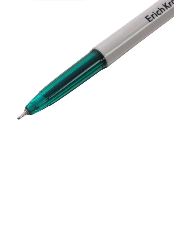 Ручка шариковая ErichKrause Slender Stick Grey, Super Glide, 0.7 мм, зелёная Ручка шариковая ErichKrause Slender Stick Grey, Super Glide, 0.7 мм, зелёная