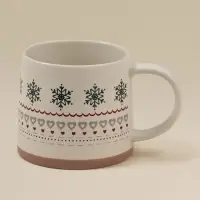 Кружка SL Home "Новый год" рис снежинки