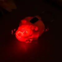 Фонарик свет на кольце "Череп" мигает МИКС Фонарик свет на кольце "Череп" мигает МИКС