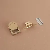 Застёжка для сумки, 2,3 × 3,5 см, цвет золотой Застёжка для сумки, 2,3 × 3,5 см, цвет золотой