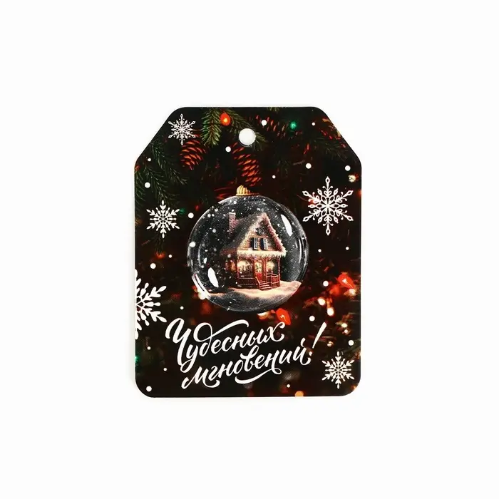 Шильдик на подарок «Чудо обязательно случится!», набор 6 штук, 16×24 см Шильдик на подарок «Чудо обязательно случится!», набор 6 штук, 16×24 см