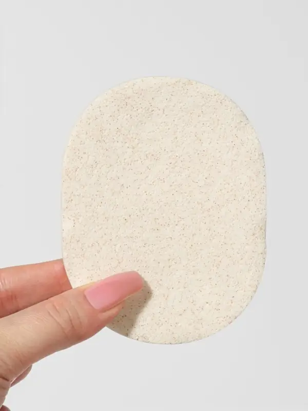 Спонж для умывания &laquo;Умывашка&raquo;, 11&times;8&times;2 см, бежевый