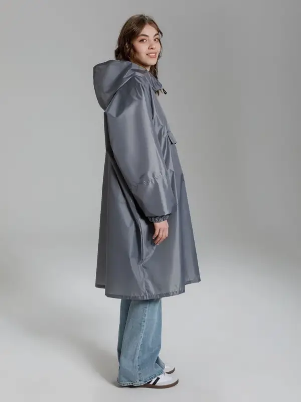 Дождевик-анорак Alatau, серый, единый размер