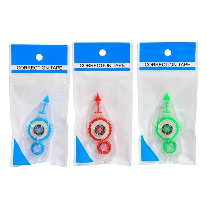 Корректор-лента 5 м &times; 5 мм, корпус МИКС