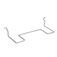 Полка для экономпанелей, для обуви, прямая, 25&times;10&times;5 см