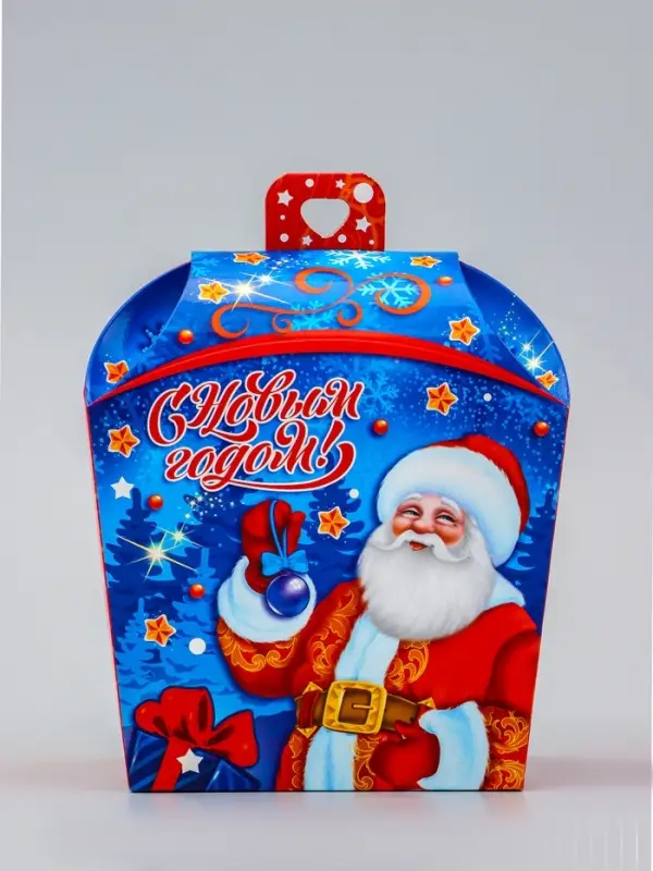Коробка подарочная новогодняя &laquo;Новый год&raquo; 17&times;19&times;9.5 см